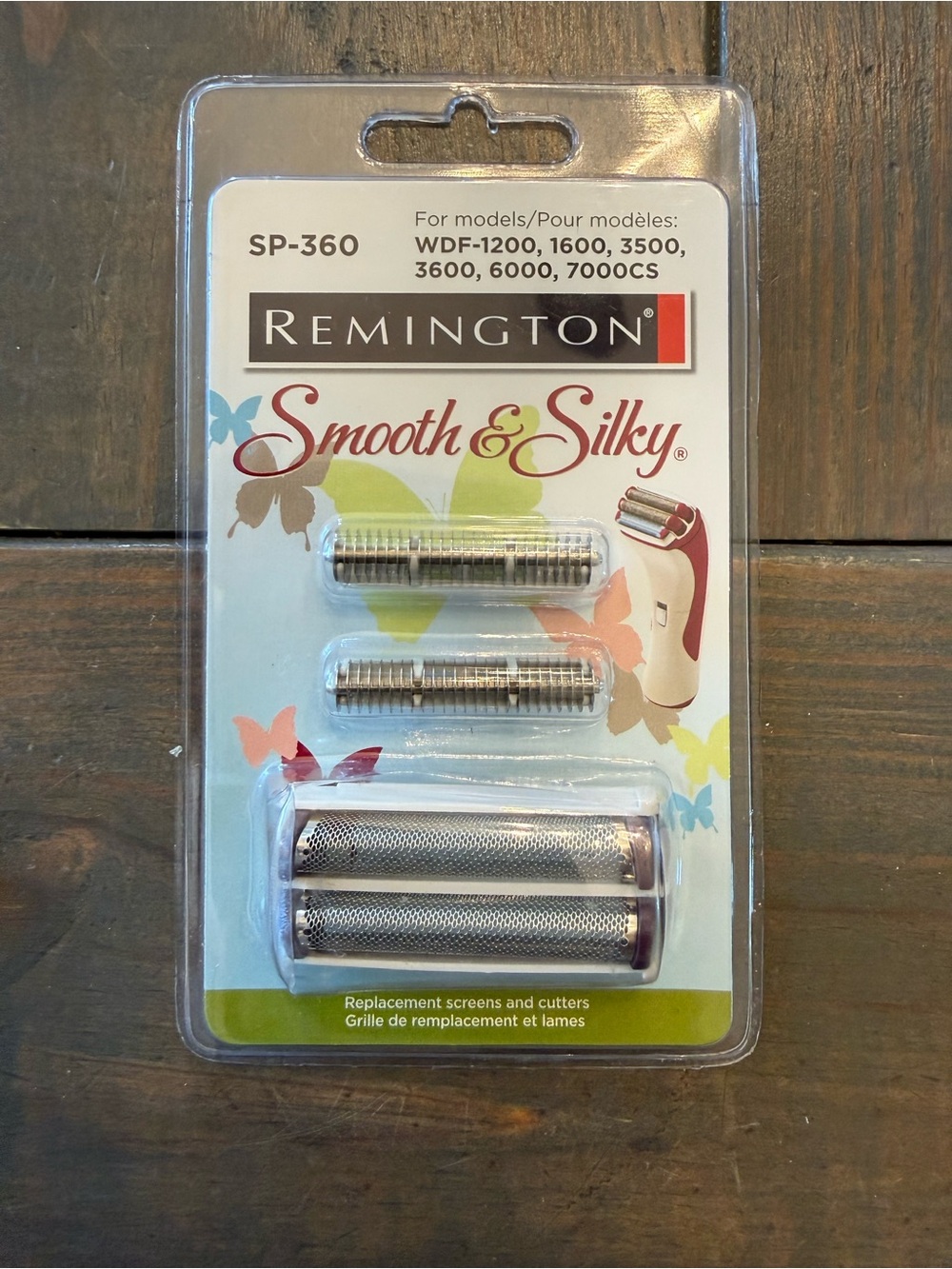 Remington Smooth & Silky SP-360 Women's Shaver Replacement Screens & Cutters New